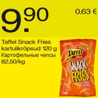 Allahindlus - Taffel Snack Fries kartulikrõpsud