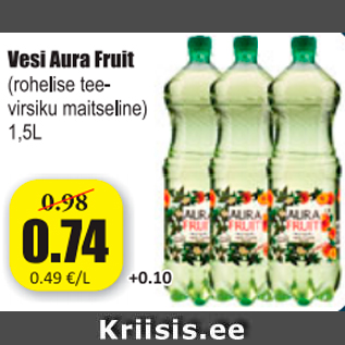 Allahindlus - Vesi Aura Fruit