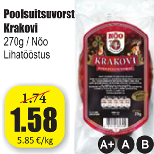 Allahindlus - Poolsuitsuvorst Krakovi