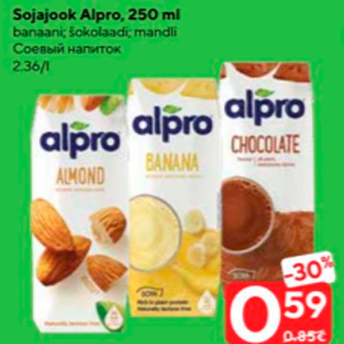 Allahindlus - Sojajook Alpro, 250 ml