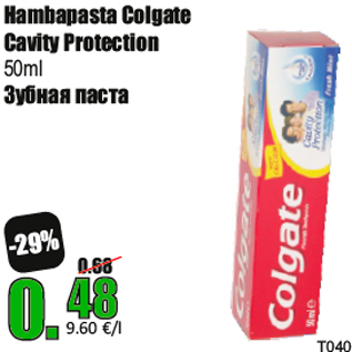 Allahindlus - Hambapasta Colgate Cavity Protection 50ml