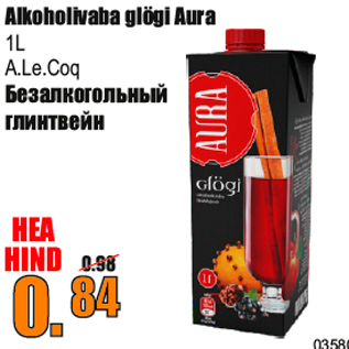 Allahindlus - Alkoholivaba glögi Aura