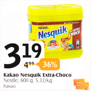 Allahindlus - Kakao Nesquik Extra-Choco