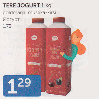 Allahindlus - TERE JOGURT 1 KG