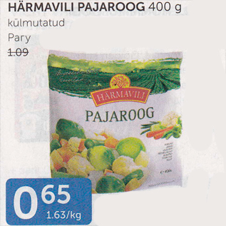 Allahindlus - HÄRMAVILJA PAJAROOG 400 G