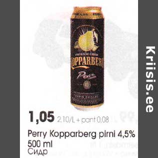 Allahindlus - Реrrу Коррarbеrg рirni 4,5% 500 ml