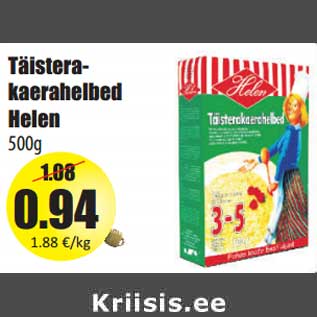 Allahindlus - Täisterakaerahelbed Helen, 500 g