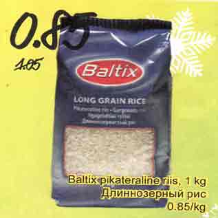 Allahindlus - Baltix pikateraline riis, 1 kg