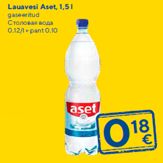 Allahindlus - Lauavesi Aset, 1,5 l