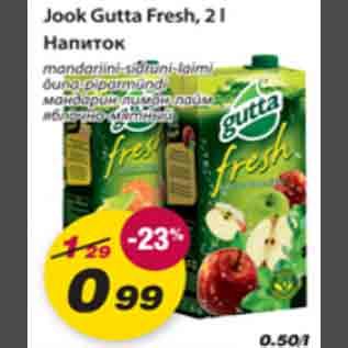 Allahindlus - Jook Gutta Fresh, 2l