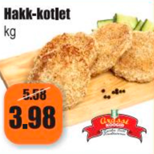 Allahindlus - Hakk-kotlet kg