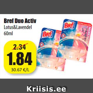 Allahindlus - Bref Duo Activ