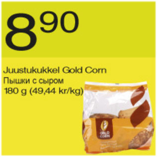 Allahindlus - Juustukukkel Gold Corn