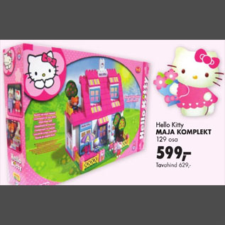 Allahindlus - Hello Kitty Maja komplekt