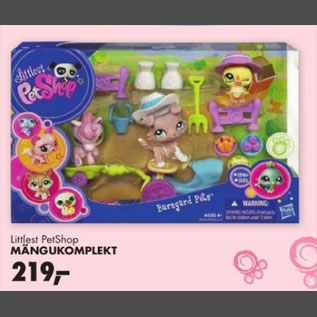 Allahindlus - Littlest PetShop Mängukomplekt