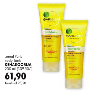 Allahindlus - Loreal Paris Body Tonic Kehakoorija