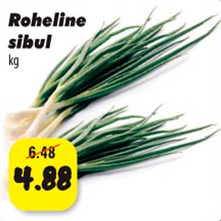 Allahindlus - Roheline sibul kg