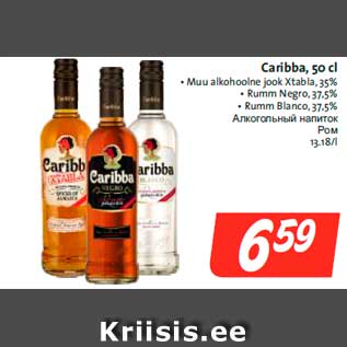 Allahindlus - Caribba, 50 cl