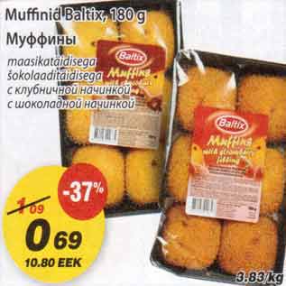 Allahindlus - Muffinid Baltix