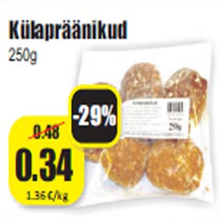 Allahindlus - Külapräänikud 250g