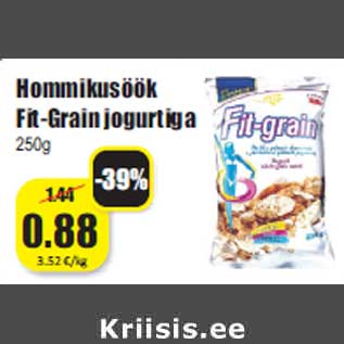 Allahindlus - Hommikusöök Fit-Grain jogurtiga 250g