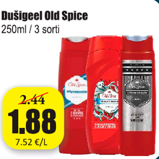 Allahindlus - Dušigeel Old Spice