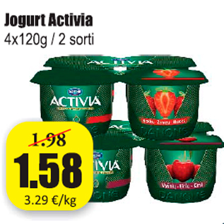 Allahindlus - Jogurt Activia