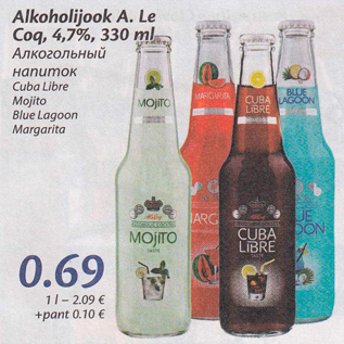 Allahindlus - Alkohoolijook A.Le Coq