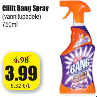 Allahindlus - Cillit Bang Spray