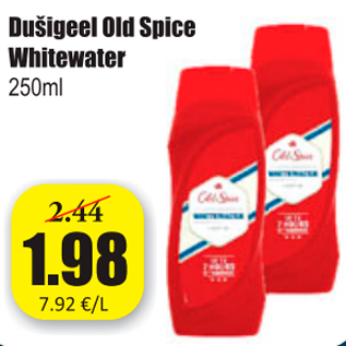 Allahindlus - Dušigeel Old Spice Whitewater