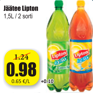 Allahindlus - Jäätee Lipton