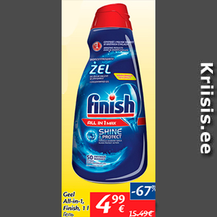 Allahindlus - Geel All-in-1, Finish, 1 l