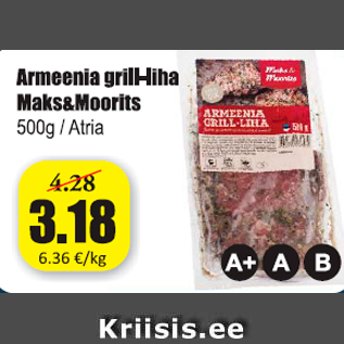 Allahindlus - Armeenia grill-liha Maks&Moorits