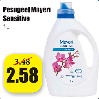 Allahindlus - Pesugeel Mayeri Sensitive 1 l