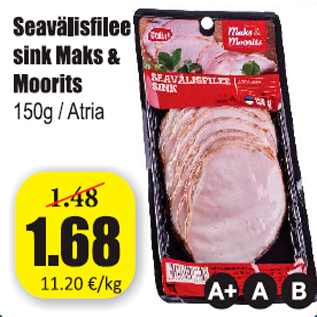 Allahindlus - Seavälisfilee sink Maks&Moorits