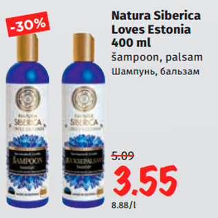 Allahindlus - Natura Siberica Loves Estonia 400 ml