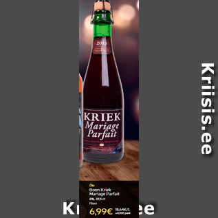 Allahindlus - Õlu Boon Kriek Mariage Parfait