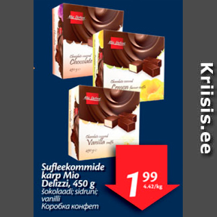 Allahindlus - Sufleekommide karp Mio Delizzi, 450 g