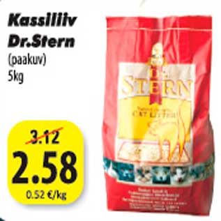 Allahindlus - Kassiliiv Dr.Stern 5kg