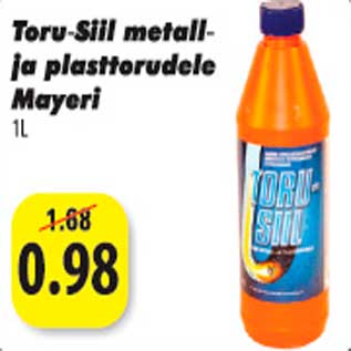 Allahindlus - Toru-Siil metall- ja plasttorudele Mayeri 1L