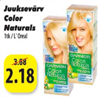 Allahindlus - Juuksevärv Color Naturals