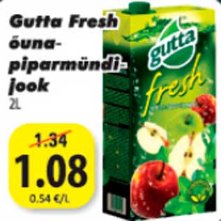 Allahindlus - Gutta Fresh õuna-piparmündijook 2 L