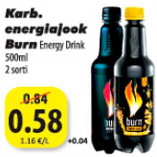 Allahindlus - Karb. energiajook Burn Energu Drink 500 ml