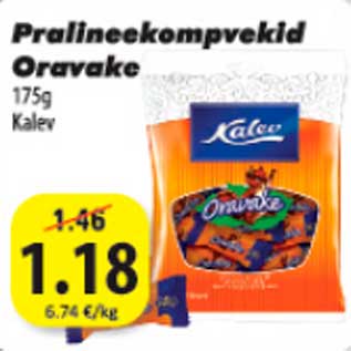 Allahindlus - Pralineekompvekid Oravake 175 g