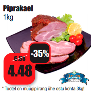 Allahindlus - Piprakael 1kg