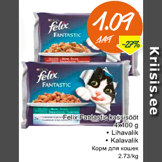 Allahindlus - Felix Fantastic kassisööt