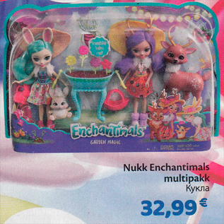 Allahindlus - Nukk Enchantimals multipakk