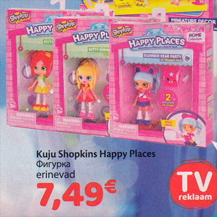 Allahindlus - Kuju Shopkins Happy Places