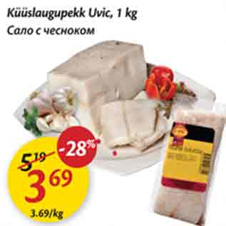 Allahindlus - Küüslaugupekk Uvic, 1 kg