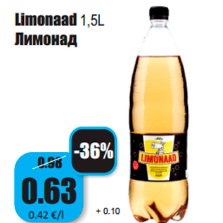 Allahindlus - Limonaad 1,5L